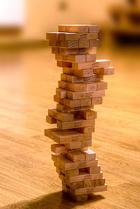 Balancing Jenga